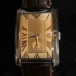 Men’s Emporio Armani Leader Watch with Bronze Dial